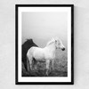 Iceland Fog Medium Black Frame