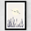 Shadows Of The Sun Wide Black Frame