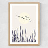 Shadows Of The Sun Medium Oak Frame