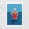 Wild Swimmers I Unframed Print