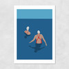 Wild Swimmers II Unframed Print
