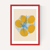 Five Lemons In A Net Bag