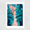 Kew Gardens by Mark Harrison Narrow White Frame