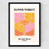 Berwick Street Flower Market Medium Black Frame
