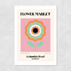 Columbia Road Flower Market by Luxe Poster Co Unframed Print