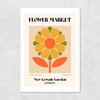 New Covent Garden Flower Market Unframed Print