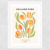 Holland Park II Wide White Frame