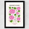Regents Park II Wide Black Frame