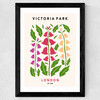 Victoria Park II Wide Black Frame