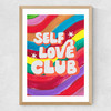 Rainbow Club by Keren Parmley Medium Oak Frame