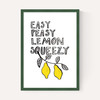 Easy Peasy Lemon