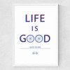 Life Is Good Bicycle Medium White Frame
