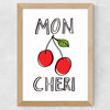Mon Cheri Wide Oak Frame
