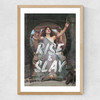Rise And Slay Medium Oak Frame