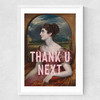 Thank U Next Medium White Frame