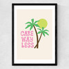Care Way Less Medium Black Frame