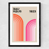 Bauhaus Rainbow Medium Black Frame