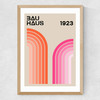 Bauhaus Rainbow Medium Oak Frame