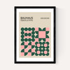 Pink & Green Bauhaus