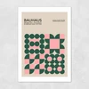 Pink & Green Bauhaus