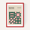 Pink & Green Bauhaus