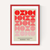 Red Bauhaus Gradient