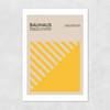 Yellow Bauhaus Unframed Print