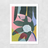 Abstract Leaves by Katy Welsh Unframed Print