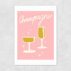 Champagne by Tartagain Unframed Print