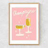 Champagne by Tartagain Narrow Oak Frame