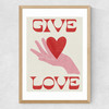 Give Love Medium Oak Frame