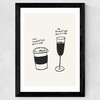 Routines Wide Black Frame