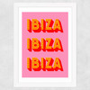 Ibiza Wide White Frame
