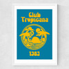 Club Tropicana Medium White Frame