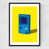 Gameboy Narrow Black Frame
