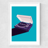 Technics Deck Medium White Frame