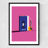 Walkman Narrow Black Frame