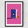 Walkman Medium Black Frame