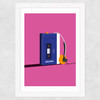 Walkman Wide White Frame