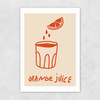 Orange Juice Unframed Print