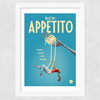 Buon Appetito Wide White Frame