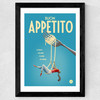 Buon Appetito Wide Black Frame