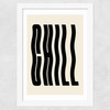 Chill by Luxe Poster Co Wide White Frame