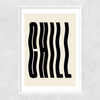 Chill by Luxe Poster Co Narrow White Frame
