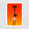 Paradiso (Orange) Unframed Print