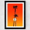 Paradiso (Orange) Wide Black Frame