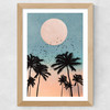 Sunrise by Kubistika Wide Oak Frame