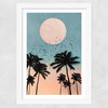 Sunrise by Kubistika Wide White Frame