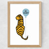 Be Smart Tiger Wide Oak Frame