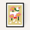 Duck Family Mother